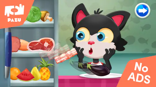 Paw Kitchen Kids Cooking Games screenshot