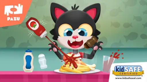 Paw Kitchen Kids Cooking Games screenshot