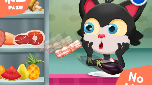 Paw Kitchen Kids Cooking Games screenshot
