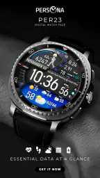 PER23 Digital Watch Face screenshot