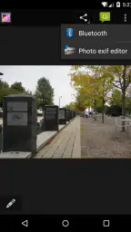Photo exif editor screenshot
