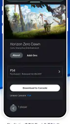 PlayStation App screenshot