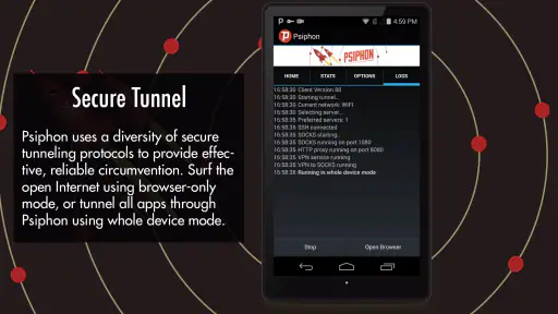 Psiphon VPN：オンラインの自由 screenshot