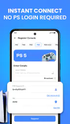 PSリモートプレイ:ゲームコントローラーアプリ screenshot