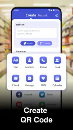 QR Create&Scan screenshot