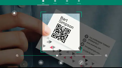 QR コード リーダー & バー コード スキャナー screenshot