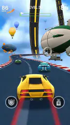 Racing Rush 3D：爽快カーレースゲーム screenshot