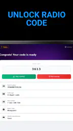 Radio Code Generator screenshot