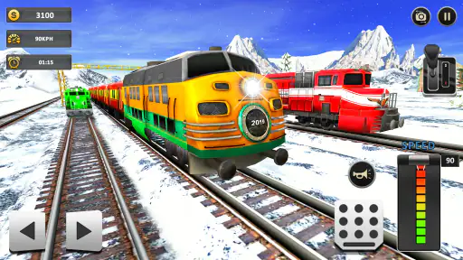 Railway Train Simulator Games screenshot