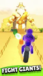 Rope Man Run - Yarn Hero Game screenshot