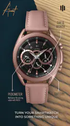 S4U Ancient Gold Watch Face screenshot