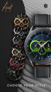 S4U Ancient Gold Watch Face screenshot