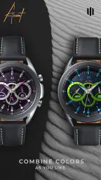 S4U Ancient Gold Watch Face screenshot