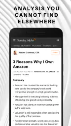 SA Investing: 投資, 株式, 取引所, 分析 screenshot