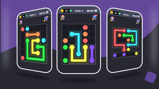 Same Color: ドットつなごうマッチングパズルゲーム screenshot