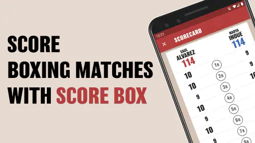 SCORE BOX (Boxing Scorecard) screenshot