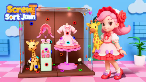 Screw Sort Jam™ - 3dスクリュー screenshot