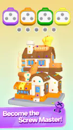 Screw Sort Jam™ - 3dスクリュー screenshot
