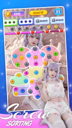 Screw Sort Puzzle: Goddesses screenshot