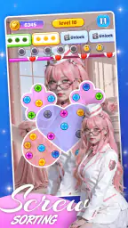 Screw Sort Puzzle: Goddesses screenshot