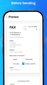 SEND FAX - Android Faxing App screenshot