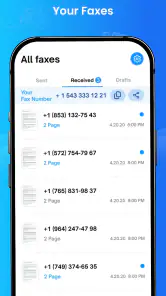 SEND FAX - Android Faxing App screenshot