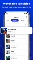 Smart TV Player: IPTV Smarters screenshot