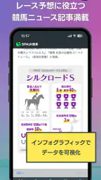 SPAIA競馬～AI予想とデータ解析による次世代の競馬アプリ screenshot