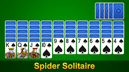 Spider Solitaire screenshot