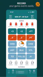 Statastic Basketball Tracker screenshot