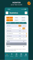 Statastic Basketball Tracker screenshot