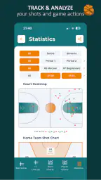 Statastic Basketball Tracker screenshot