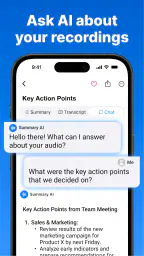 Summary - AI Note Taker screenshot
