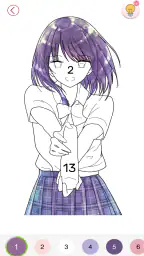Tap Anime Color screenshot