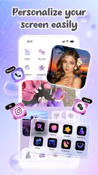 Theme: 4K Icon Pack & Widgets screenshot