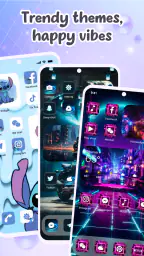 Theme: 4K Icon Pack & Widgets screenshot