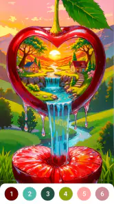Tiny Dream Paint by Number screenshot