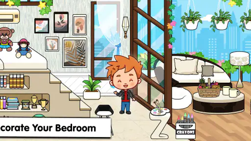 Tizi Town プリンセス・ホームデザインメイクオーバー screenshot