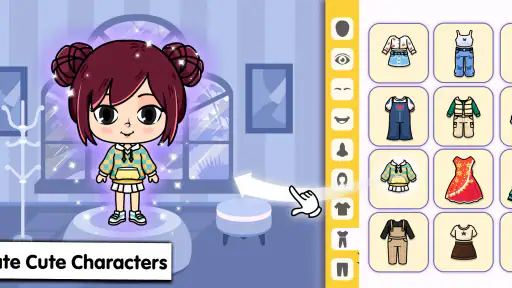 Tizi Town プリンセス・ホームデザインメイクオーバー screenshot
