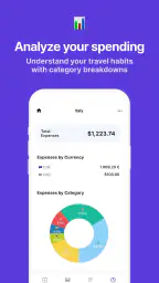 Trabee Pocket - 旅行経費ノート screenshot