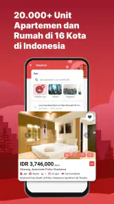 Travelio: Sewa Apartemen Rumah screenshot