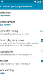 Tuner - gStrings screenshot