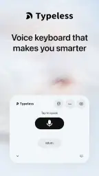 Typeless: AI Voice Keyboard screenshot