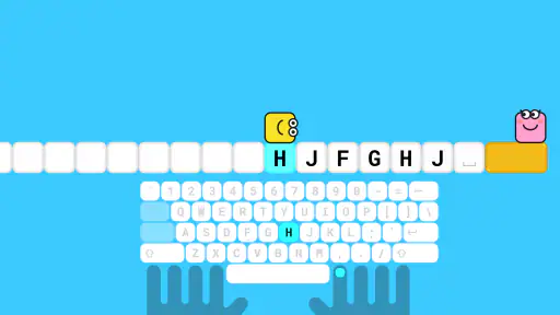 Typing Land screenshot