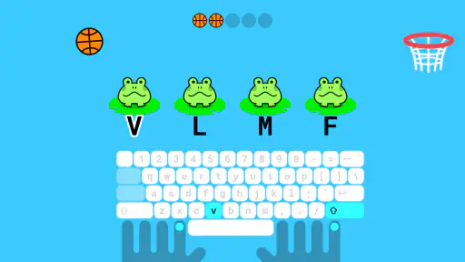 Typing Land screenshot