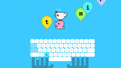 Typing Land screenshot