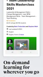 Udemy Business screenshot