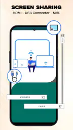 USB-CからHDMI – スマホをTVへ screenshot
