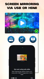USB-CからHDMI – スマホをTVへ screenshot