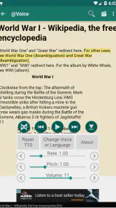 @Voice: テキスト読み上げリーダー screenshot